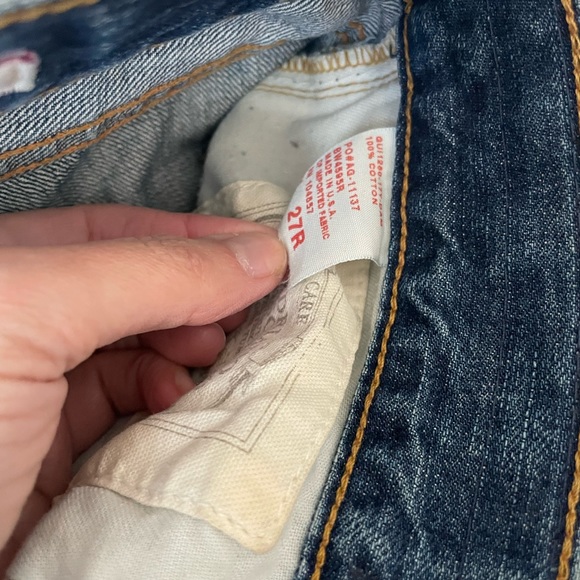 AG Adriano Goldschmied Ex Boyfriend Crop Jeans Sz 27R - Picture 2 of 5